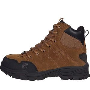 5.11 Men's Cable Hiker Safety Toe Boots Military and Tactical, Dark Coyote, 11